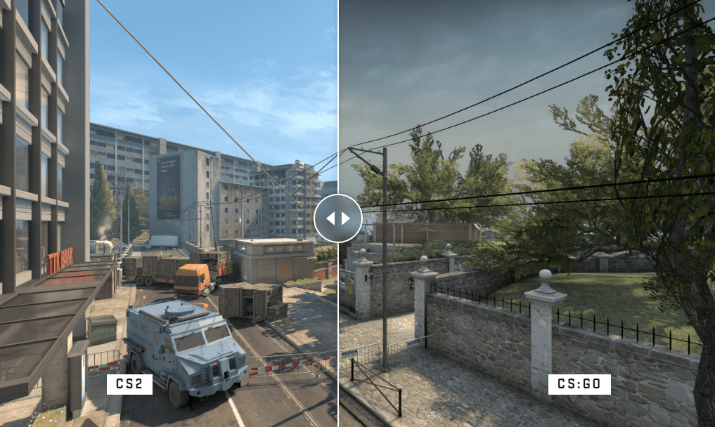 CS2 / CS:GO map comparison